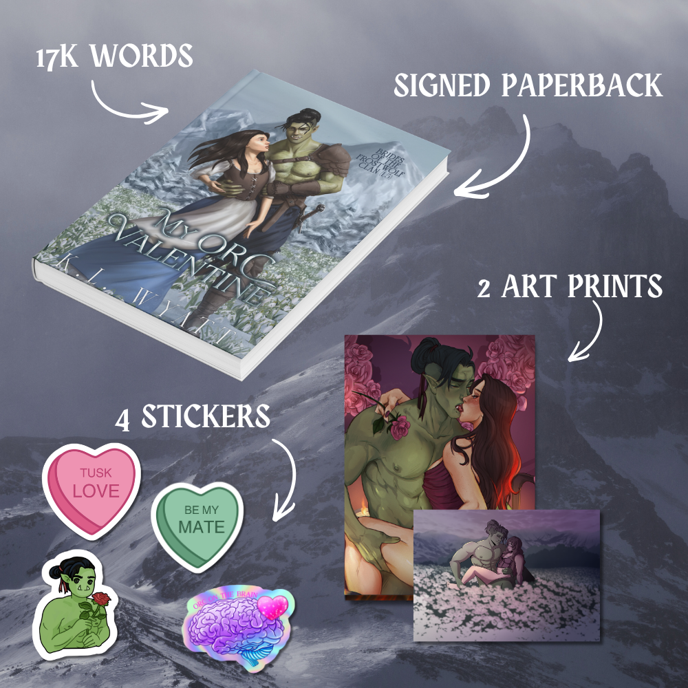 My Orc Valentine Signed Paperback+Swag