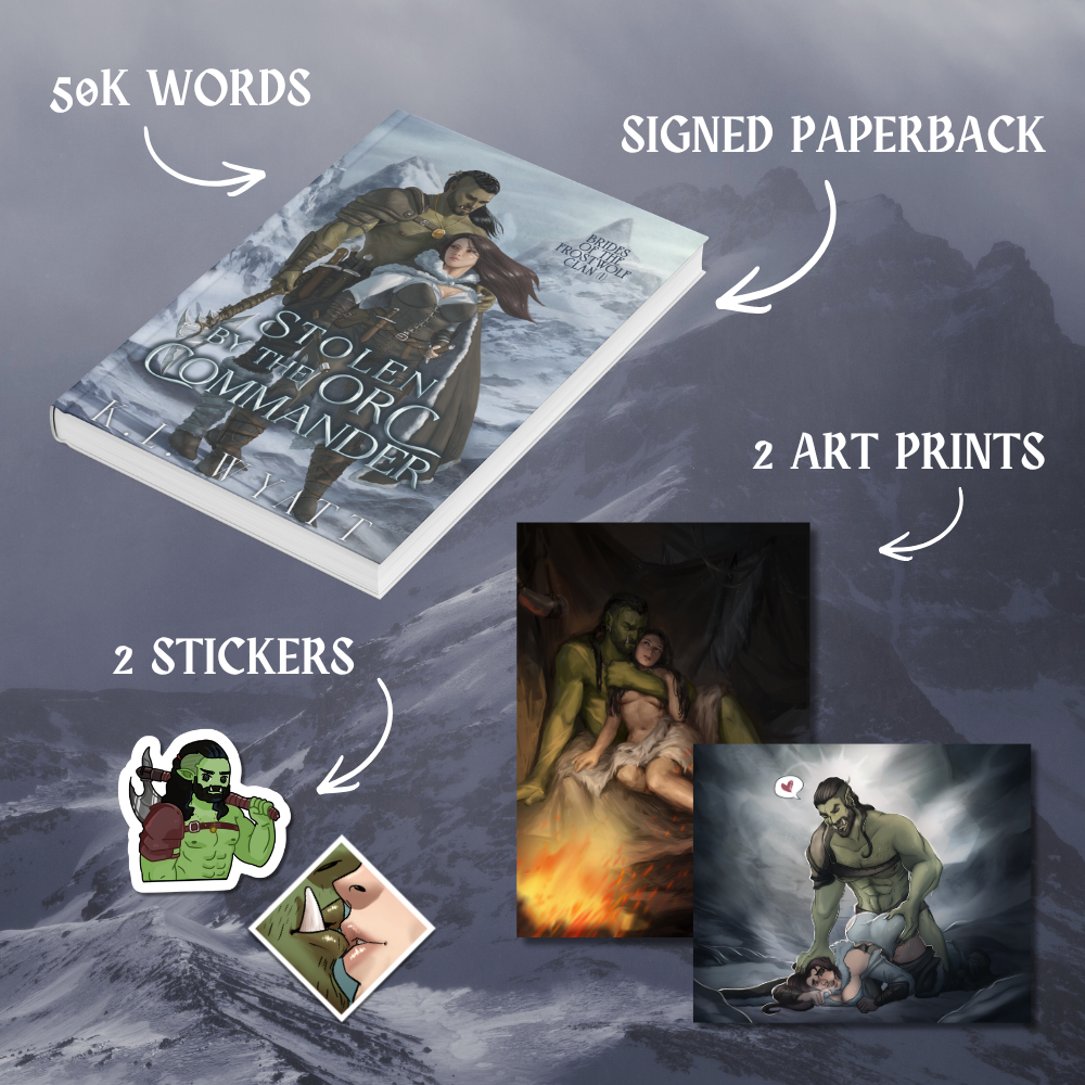 Stolen by the Orc Commander Signed Paperback