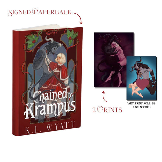 Chained to Krampus Signed Paperback+Swag